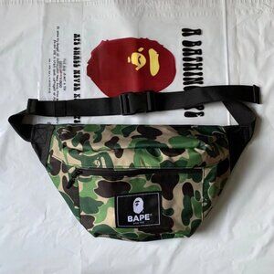 BAPE Camouflage Waist Belt Bag Large